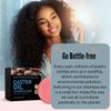 Organic Heaven CASTOR OIL 2 fl. o.z. (60 ml) with SHAMPOO BAR (Made with Organic Ingredients) | Non-greasy Formula | Prevents Hair Loss & Promotes Thicker & Fuller Hair | GIFT BOX PACKAGING