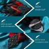 Gangel 1920s Flapper Headband Great Feather Hair Clip Roaring 20s Headpiece Vintage Flower Hairband Harlem Nights Prom Headbands for Women (black)