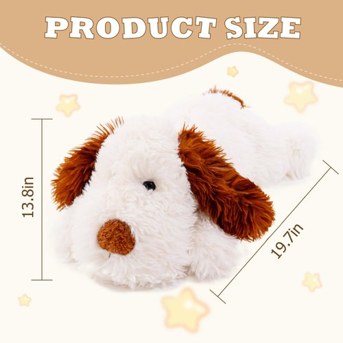 GADXV Puppy Stuffed Animals 20 inch, Soft Dog Stuffed Animal, Cute Stuffed Dog Plush Puppy Plush Gift for Kids Girls, Birthday,Valentine,Christmas