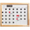 Double-Sided Magnetic Numbers and Months for Dry Erase Calendar Whiteboard, Calendar Magnets for Magnetic Whiteboard and Refrigerator Calendar(0.55”x0.55”)