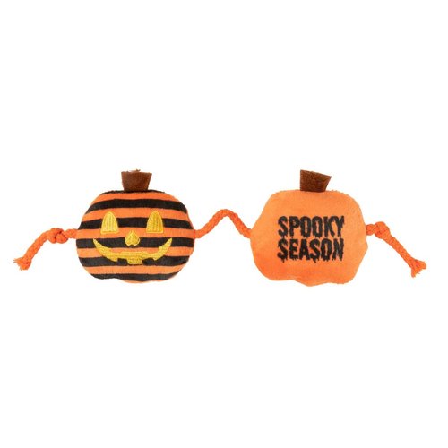 Fuzzyard Halloween Rope Crinkle Cat Toy (Spooky Season Pumpkins)