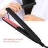 Hair Straightener Flat Iron, Ceramic Straightening Flat Iron Portable Electronic Hair Straightene Suitable for All Hair Types Makes Hair Shiny and Silky(US Plug)