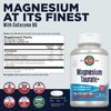 KAL Magnesium Taurate 400mg Plus Vitamin B6, Chelated Magnesium Supplement, High Absorption Magnesium Complex, Muscle and Heart Health Support, Vegan, Gluten Free, 60-Day Guarantee (120 CT)