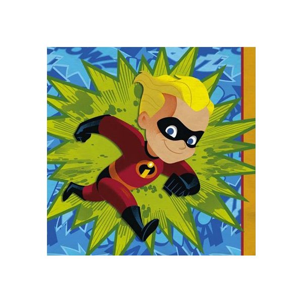 The Incredibles Beverage Napkins, 16ct