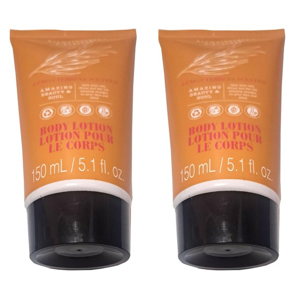 Aromatherapy Signature Body Lotion - Lemon Verbena Scented 5.1fl oz/150ml (Set of 2 Pack)
