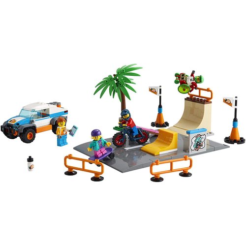 LEGO City Skate Park 60290 Building Kit; Cool Building Toy for Kids, New 2021 (195 Pieces)