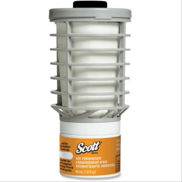 Kimberly-Clark Scott 91067 Continuous Air Freshener Refill with Citrus Fragrance, 2-19/64" Width x 4-25/64" Height x 2-19/64" Depth Multicolor