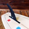 KONA SURF CO. Classic Single Center Fin for Longboard, Surfboard and Paddleboard in Fiberglass Painted sz:10in