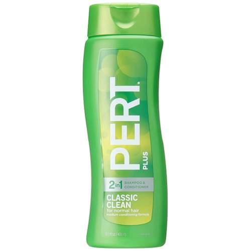 Medium Conditioning Formula 2 In 1 Shampoo and Conditioner For Normal Hair Unisex by Pert Plus, 13.5 Ounce