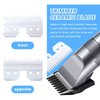 XSPANDER Ceramic Grooming Clippers Cutter Compatible for Andis Oster Wahl AG/A5 Clipper,18 Teeth Small Moving Cutter Blade