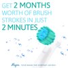 Replacement Brush Heads Compatible with Oral B- Sensitive Gum Care Electric Toothbrush Heads - Pk of 8 Alayna Sensitive Brushes- Fits Oral-b Braun 7000, Pro 1000, 9600, 500, 3000, 8000 Clean