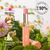 Oulac Warm Pink Shine Lipstick - Moisturizing Lip Stick Glossy Tinted Lip Balm, Sheer Shine Juicy Finish, Lightweight and Hydrating Formula for Dry Lip Care, Vegan 2.2g/0.07oz (07)