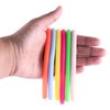 Super Z Outlet Stretchy Jelly String Noodles Thin Rubber Fidget Sensory Toys Set (9.5" to 5 Feet) Calming Relaxing Children Birthday Party Favors and Prizes (12 Pack)