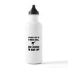 CafePress Black Belt Refusal Stainless Water Bottle 1 1.0L (34 oz) Stainless Steel Water Bottle
