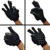WULI PEACH Magic Barber Curling Twist Sponge Gloves Brush for Black Men's Natural Hair and Women's Curls (1pc)