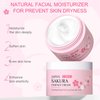 Sakura Skin Care Set Facial Kit, Cherry Blossom Skin Care For Teens, Complete Skin Care Gift Set Cream, Serum, Eye Mask, Lip Mask, 5 Sleeping Mask, 5 Mud Mask, Hydrating Skincare Kit For Teen Girls
