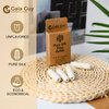 Gaia Guy Silk Dental Floss Refill | Unflavored Natural Silk | 4 spools x 33yds | Compostable, Sustainable & Biodegradable Silk Flossing Thread & Eco-Friendly Packaging