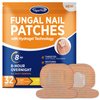 Toenail Fungus Treatment Extra Strength - (Medium) 32 Nighttime Hydrogel Patches for Overnight Toenail Repair - Visible Results in 8 Hours - Fungal Nail Patches for Toenail Fungus Relief