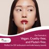 TKB Color Changing Versagel Lip Gloss Base| Clear to Pink| Vegan, Cruelty-Free, Long-Lasting| DIY Customizable with Pigments, Glitters| Made in USA (8 Ounce (Pack of 1))