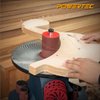 POWERTEC 11204 4.5" Sanding Sleeves for Spindle Sander | 80 Grit | Aluminum Oxide Sandpaper Sanding Sleeves 4-1/2” Long in 6 Diameters 1/2”, 3/4”, 1”, 1-1/2”, 2” and 3” – 6 Pk
