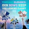 Senior Class of 2025 Glitter Cheer Hair Bow | Class of 2025 Graduation Gift | Graduation Cap Decoration