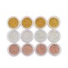 YesLady Nail Art Metal Mini Steel Ball 3D Caviar Decoration Manicures Bead 12Pots