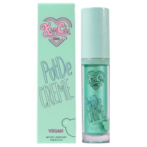Kimchi Chic PotDe Crème Cream Eye Shadow, Shimmery, Easy Application, Smudge-Proof, Quick-Drying, Long-Lasting, Cruelty-Free and Vegan Eye Shadow, Forest Fairy, 0.21 oz