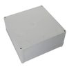 LeMotech Junction Box IP67 Waterproof Dustproof ABS Plastic Project Box for Electrical Outdoor Enclosure Gray 7.9 x 7.9 x 3.7 inch (200 x 200 x 95 mm)