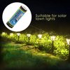 (4-Pack) HyperPS 3.2V LiFePo4 14430 (14 x 43mm) 400mAh Rechargeable Battery for Solar Panel Light, Tooth Brush, Shaver, Flashlight