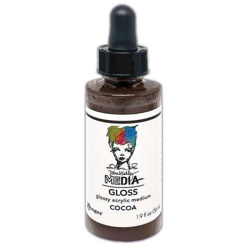 Dina Wakley Media Cocoa Lip Gloss, 2oz