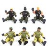 Fycooler US Army Men and SWAT Team Toy Soldiers Action Figures Playset with Military Weapons Accessories,Military Soldier Playset Military Figures Army Men Soldiers Toy for Kids Boys Gift,12Pcs