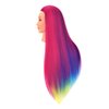 HairZtar 30" Synthetic Fiber Mannequin Head (Long and Thick) Hairdresser Training Head Manikin Cosmetology Head (VICKY+C)