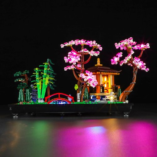 BRIKSMAX LED Lighting kit for Lego Tranquil Garden（Upgraded Version）- Compatible with Lego Icons 10315 Building Blocks Model- Not Include Lego Set