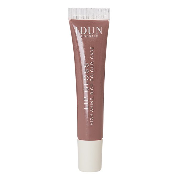 IDUN Minerals Lip Gloss - Soft, Creamy Formula for Velvet Soft, Shiny Pout - Intense Vitamin E Hydration for Dry, Chapped Lips - Non-Sticky, Long Lasting Pigment - 006 Josephine - 0.27 oz