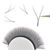 COZBIRD yy Eyelash Extension y Lashes Supplies 2d 4d Premade Fans Volume Lashes Fluffy Faux Mink Soft Natural 12 rows (0.07mm C curl 12mm)