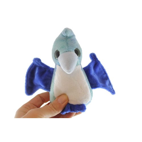 Curious Minds Busy Bags Cute Baby Pterodactyl Dino Plush Stuffed Animals- Adorable Mini Plushie Pteranodon Dinosaur Stuffie
