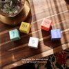 mooas Cube Timer, Time Management, Kitchen Timer, Kids Timer, Workout Timer, Timer for Studying, Cooking (Violet)
