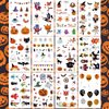 Ooopsiun Halloween Temporary Tattoos for Kids - 120 styles Halloween Tattoos Stickers Party Favors Decorations for Boys Gilrs