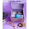 Douceur éthérée Gifts for Women, Birthday Gifts for Women, Relaxing Spa Gift Basket Set, Best Friend Birthday, Lavender Spa Set for Women, Christmas Gifts for Women, Her, Girlfriend, Wife