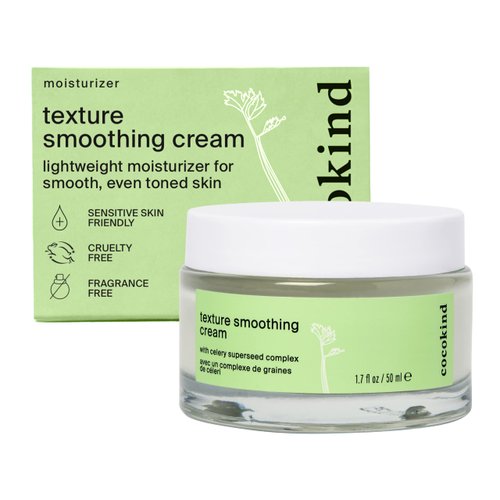Cocokind Texture Smoothing Cream, Face Moisturizer with Squalane, Celery Seed and Cucumber, Face ...