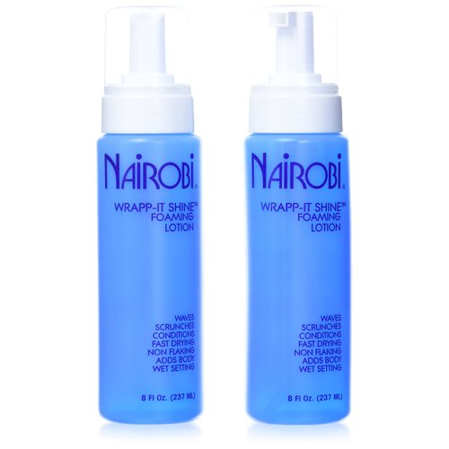 Nairobi Wrapp-it Shine Foaming Lotion, 2 Count