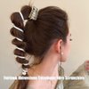 6Pcs Rhinestone Spiral Hair Ties Braided Telephone Wire Hair Bands for Women, Phone Cord Elastic Teleties Ponytail Holders Hair Accessories