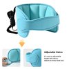 LETTON Adjustable Child Car Seat Head Support Band, Soft Kids Head Holder Head Strap, Safety Head & Neck Pillow Support - A Comfortable Sleep Solution (Lake Blue)