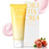 PINKWONDER Jojoba Vita Cream 3.38oz (100ml), Jojoba Oil and vitamin B12 Face Cream, Soothing for Sensitive Skin, Hypoallergenic, Korean Skincare