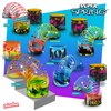 Super Spring - Dino from Deluxebase. 2.5 Inch Jurassic Dino Rainbow Spring Toy. Dinosaur Slinky Toy and Rainbow Fidget Toy. Great Educational Toys, Gifts for Kids and Kids Party Favors.