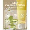 HYGGEE Relief Chamomile Cream - Hydrating Gel Face Moisturizer for Oily Skin - Chamomile Extract and Hyaluronic Acid - Hypoallergenic Vegan Face Cream - Lightweight Gel, 3 fl.oz.