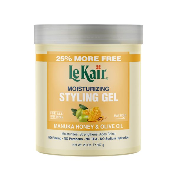 LeKair Manuka Honey & Olive Oil Moisturizing Styling Gel