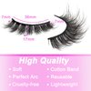 Veleasha Lashes 3D Faux Mink Lashes Fluffy False Eyelashes Natural Look 14 Pairs Lashes Pack Luxury Wispy Fake Eyelashes (815-Z)