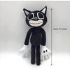 EICHIMEOW 2 PCS Siren Head Toy Plush Toy Cartoon Cat Cartoon Dog Cartoon Peanut Plush Toy Adults Children's Party Birthday Halloween Thanksgiving Christmas Toys Plush Toys (Cat)