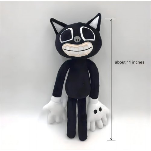 EICHIMEOW 2 PCS Siren Head Toy Plush Toy Cartoon Cat Cartoon Dog Cartoon Peanut Plush Toy Adults Children's Party Birthday Halloween Thanksgiving Christmas Toys Plush Toys (Cat)